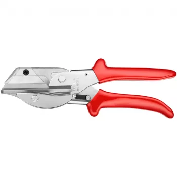 Knipex 94 35 215 tijera de ingletes para perfiles de plástico y goma, 215 mm