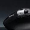Ratón inalámbrico YENKEE SPIN DUAL 2095BK — ratón óptico compacto de doble modo, modelo YMS 2095B SPIN