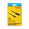Adaptador de cable de vídeo DeLOCK 84904 USB Type-C a HDMI 1 m negro