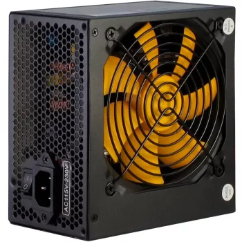 INTER TECH Argus APS-720W - fuente de alimentación (115-230 V, 20+4 pin ATX, 47-63 Hz, 12V1,+12V2,+3.3V,+5V,+5Vsb,12V, activa, ATX, negra)