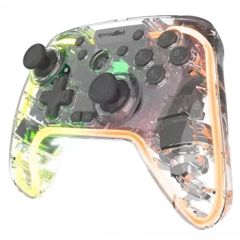 Mando de juego inalámbrico Speedlink Rait NX RGB — compatible con PC, Android, Switch, iluminación RGB