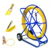 Guía pasacables Extralink Pilot, fibra de vidrio FRP, diámetro 11 mm, longitud 350 m, amarillo