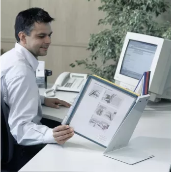 Expositor de documentos giratorio de sobremesa vertical A4 Durable VARIO