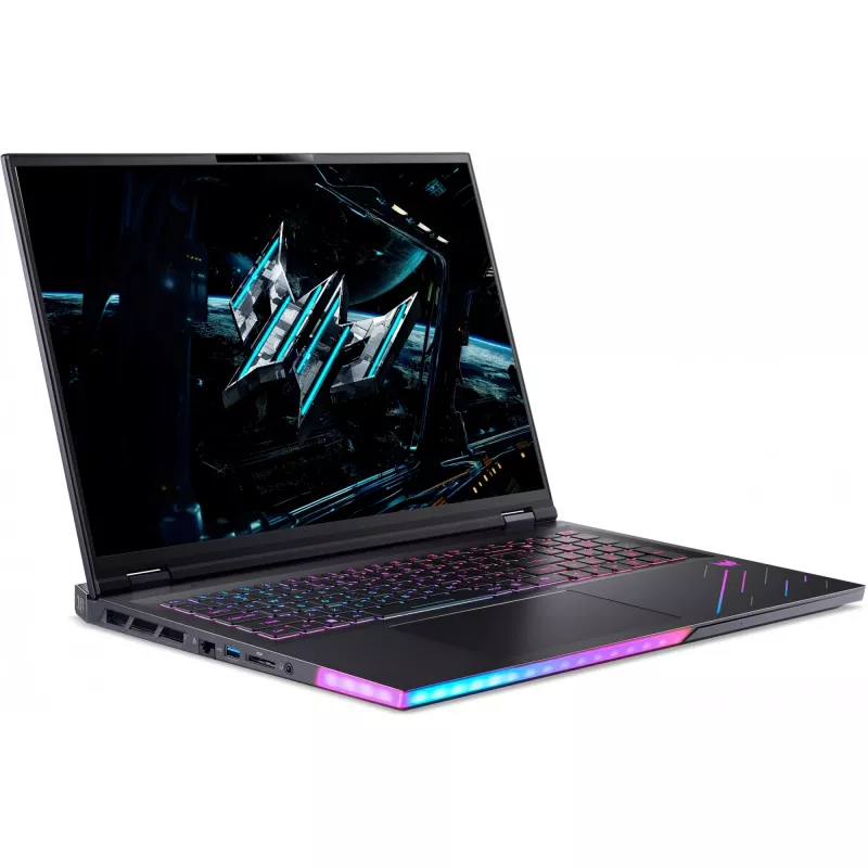Portátil Acer Predator PH18-73-93YX — Intel Core Ultra 9 275HX, 18 inch WQUXGA 3840×2400, 64 GB DDR5, 2 TB SSD, NVIDIA GeForce RTX 5090, Windows 11 Pro, Negro