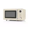 Microondas ETA Storio Beige Solo, 20 l, 700 W, 5 niveles de potencia, sobremesa