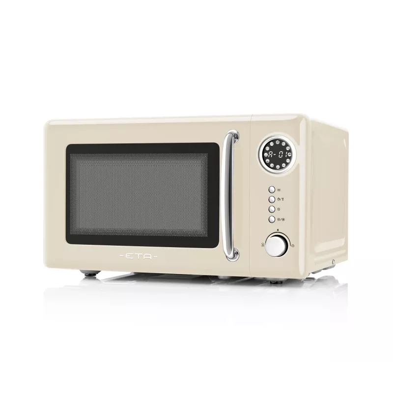 Microondas ETA Storio Beige Solo, 20 l, 700 W, 5 niveles de potencia, sobremesa