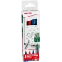 Set de rotuladores para pizarra blanca Edding 361, colores surtidos, punta de 1,0 mm, pack de 4