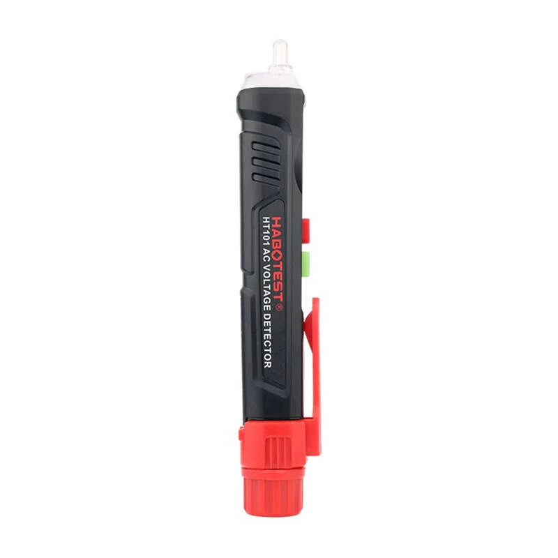 Comprobador de tensión de línea Habotest HT100P 12–1000 V negro rojo