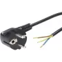 Cable de conexión de aparatos OLFLEX® PVC Lappkabel (negro/gris/blanco), armonizado, con conector macho en un extremo (70261132)