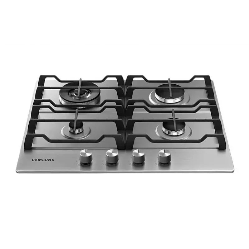 Samsung NA64H3030AS, acero inoxidable, integrable, 60 cm, gas, 4 zonas