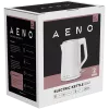 AENO Hervidor eléctrico EK2: 1850-2200W, 1,5L, Strix, doble pared, cuerpo que no se calienta, apagado automático, protección contra funcionamiento en seco
