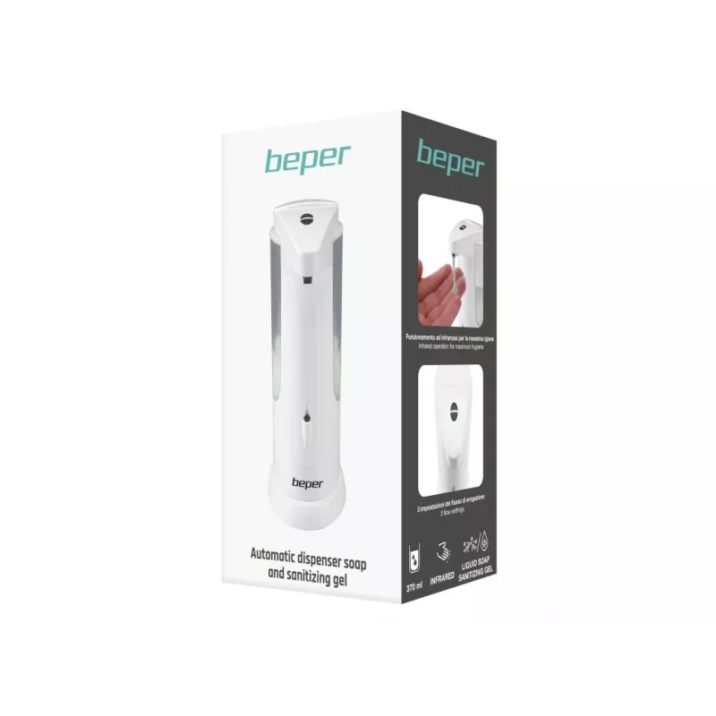 Dispensador de jabón Beper P201UTP004 blanco