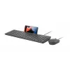 Conjunto de teclado y ratón con cable Lenovo 310 (inglés US) — teclado de tamaño completo, cable de 1,8 m, ratón óptico ambidiestro de 2000 DPI