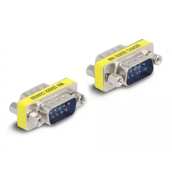 Adaptador D-Sub 9 pines conector macho a conector macho DeLOCK 66464