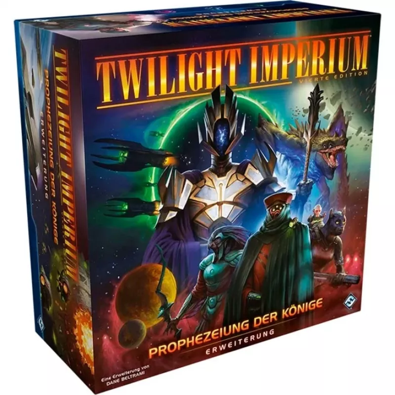 Twilight Imperium 4.ª Edición - Prophecy of Kings, expansión de juego de mesa