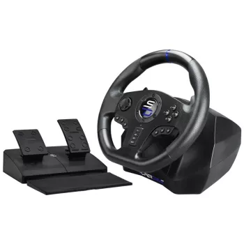 Volante + pedales Subsonic SV750 negro rotación 270° USB