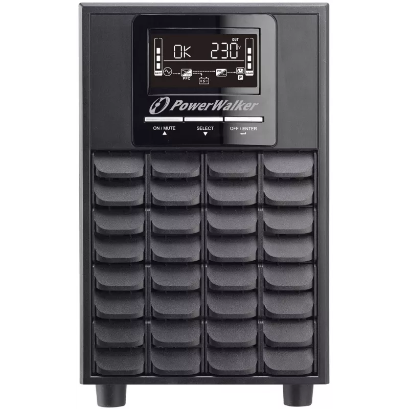 PowerWalker VFI 1500 CG PF1 doble conversión (online) 1,5 kVA 1500 W 4 salidas AC
