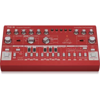 Sintetizador analógico Behringer TD-3-RD Rojo 9V DC
