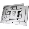 Bloque de agua para tarjeta gráfica Alphacool RTX 5080 Phoenix Transparente Plata con backplate