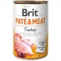 BRIT Paté & Carne con pavo - Alimento húmedo para perros - 400g