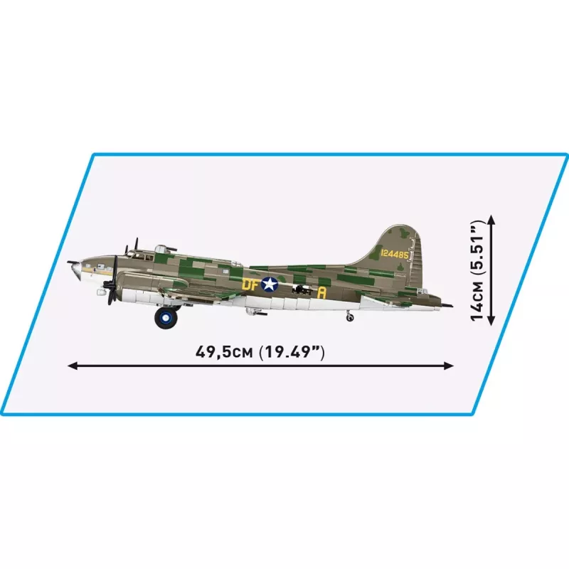 Juguete de construcción Cobi Boeing B-17F Flying Fortress Memphis Belle Executive Edition set de modelismo