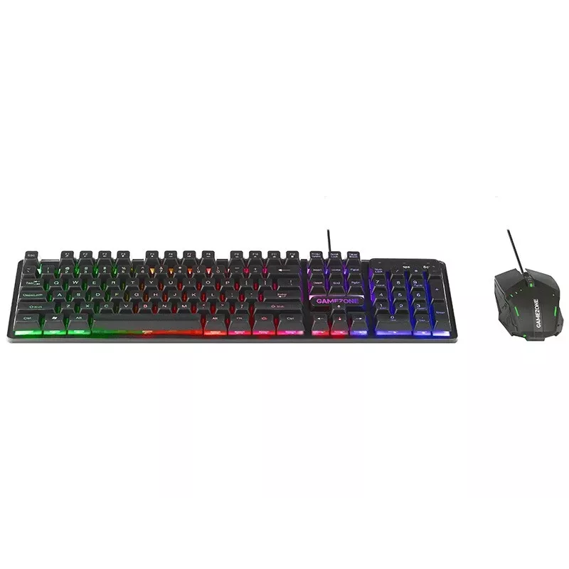 Teclado y ratón Gamezone Boost USB