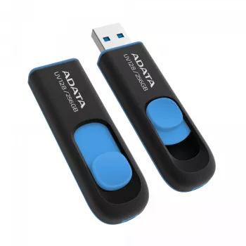 ADATA DashDrive UV128 128GB Unidad flash USB USB Type-A 3.2 Gen 1 (3.1 Gen 1) Negro, Azul