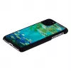 Funda para móvil iKins para iPhone 11 Pro Max – diseño nenúfares, negro
