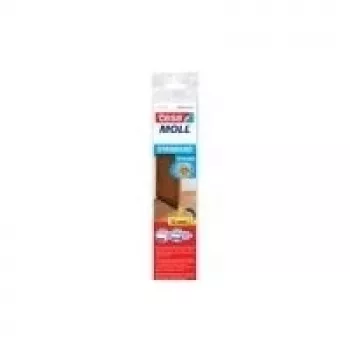 tesa Moll STANDARD tira de sellado para puertas, marrón, 37 mm x 1 m, 05433-0101-00