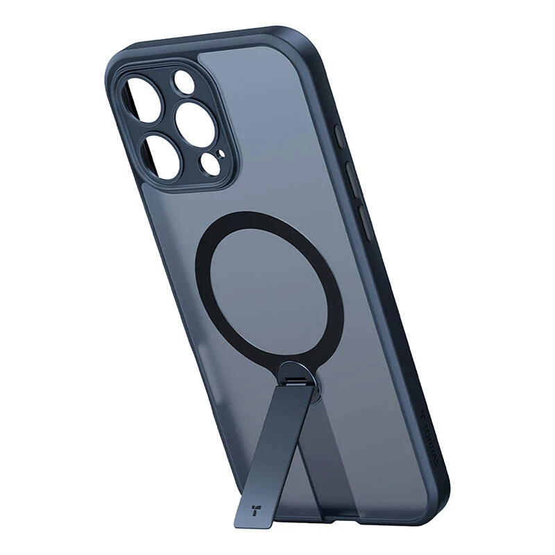 Funda Torras Pstand Spin para iPhone 16 Pro (negra)