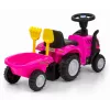 Correpasillos milly mally T7 tractor (rosa) vehículo correpasillos para niños