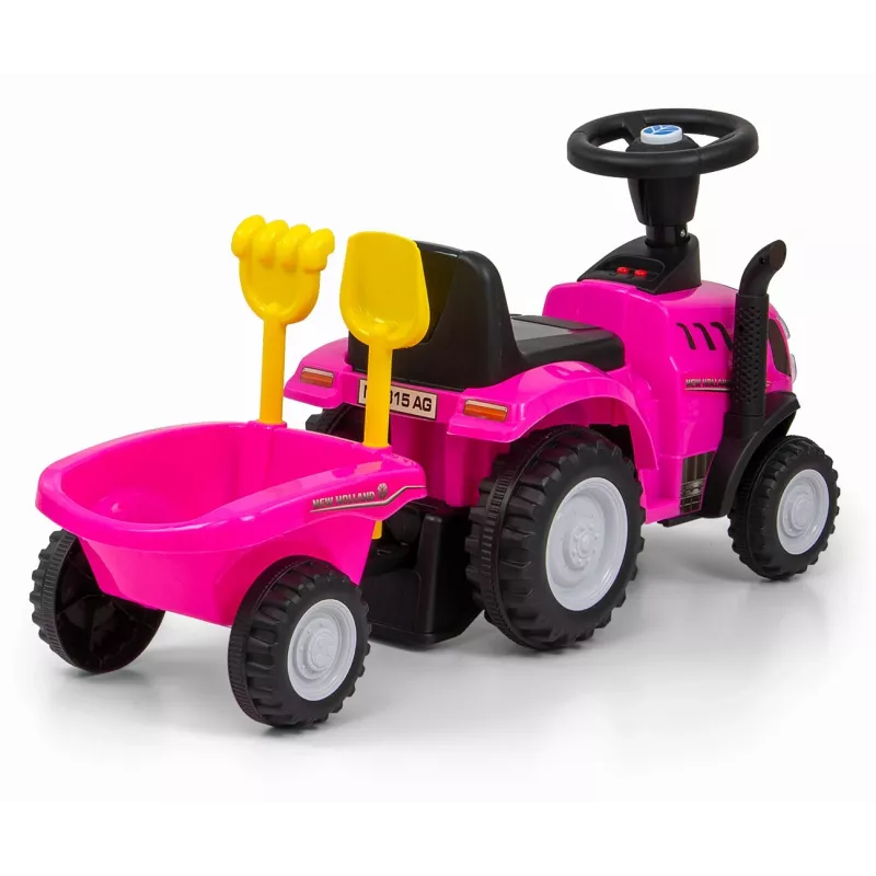 Correpasillos milly mally T7 tractor (rosa) vehículo correpasillos para niños