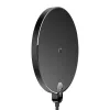 Cargador Baseus CCED000001 para dispositivos móviles auriculares, smartphone negro USB carga inalámbrica para interiores