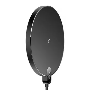 Cargador Baseus CCED000001 para dispositivos móviles auriculares, smartphone negro USB carga inalámbrica para interiores