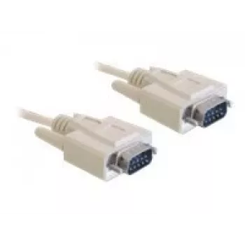 Cable serie DeLOCK RS-232 1 m beige DB-9