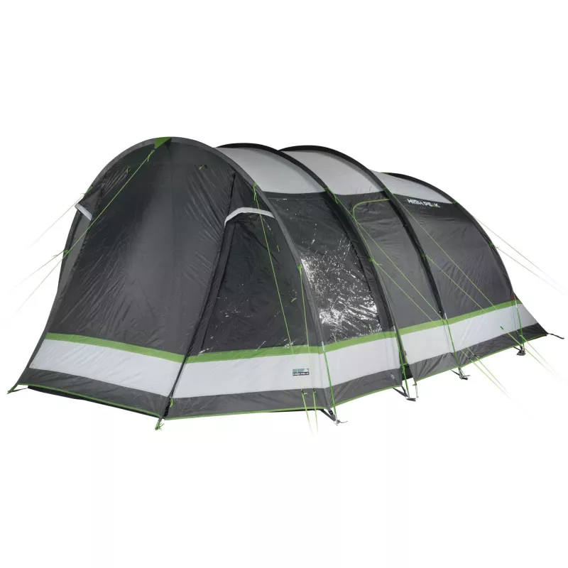 Tienda de campaña familiar tipo túnel High Peak Bozen 5.0 (gris/verde)