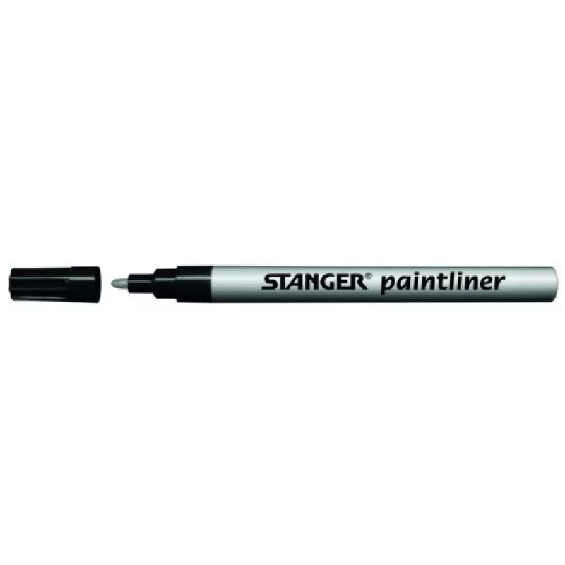 Rotulador Stanger Paintliner B10 punta plateada 1–2 mm para marcado de líneas precisas