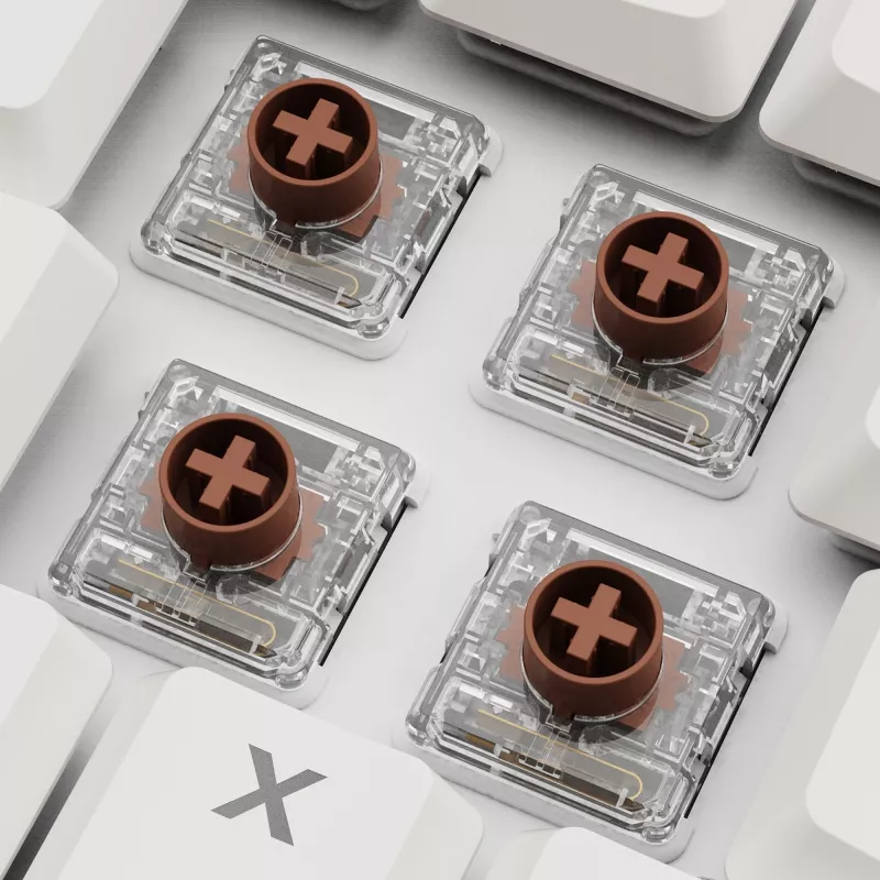 Sharkoon PureWriter W65 teclado inalámbrico, QWERTZ alemán, blanco, Kailh Choc V2 Red