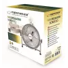 Ventilador de mesa ESPERANZA EHF005 Scirocco 12 pulgadas – 3 velocidades, 36 cm de diámetro, cromado, 50 W