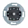 Accesorio para interruptor eléctrico pulsador berker 383803 — carcasa negra/gris de metal y plástico, 1 ud.