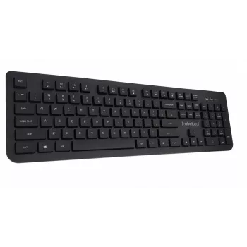 Teclado multimedia USB Rebeltec RBLKLA00042 – Full-Size, negro
