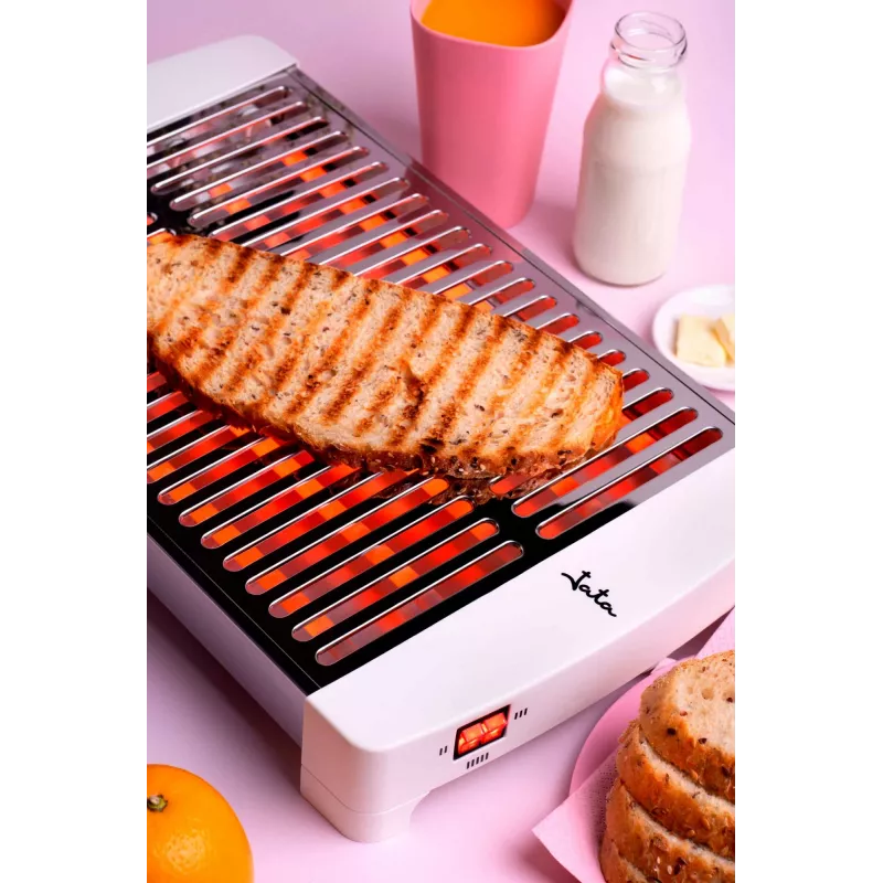 Tostadora JATA TT5016 1000 W gris acero inoxidable
