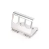 Adaptador Digitus AN-25183 para 3x módulo Keystone acero inoxidable