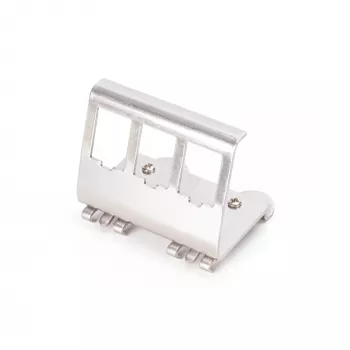 Adaptador Digitus AN-25183 para 3x módulo Keystone acero inoxidable