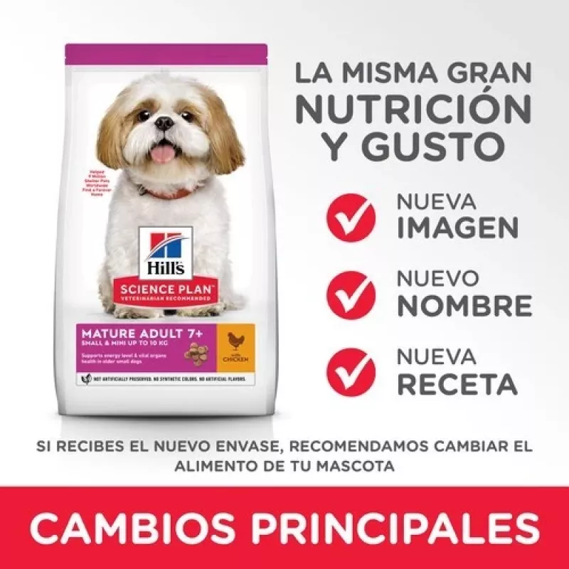 HILL'S Science Plan Mature Adult Small & Mini – pienso para perros – 1,5 kg