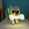 Lámpara Paladone Minecraft Wolf GloBuddies