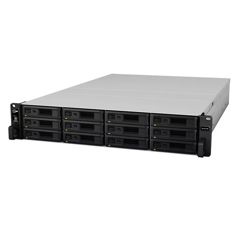 Synology - RX1217 - 2U 12-BAY-ERWEITERUNGSEINHEIT - 12x 3,5/2,5