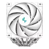 Disipador de aire DeepCool AK620 Digital SE White — dos ventiladores de 120 mm, 6 heatpipes, PWM, soporte LGA-1700, pantalla integrada
