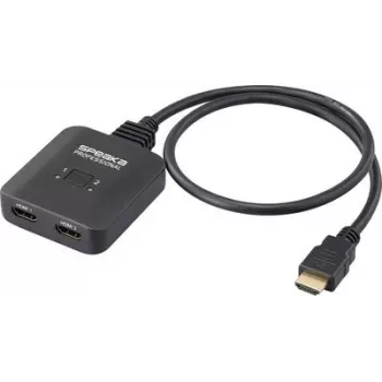 SpeaKa Professional SP-HDMIBS-100 Switch HDMI 2+1 puertos bidireccional 7680 x 4320 (SP-13456272)