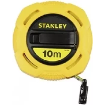 Cinta métrica STANLEY Landmeter Black & Decker fibra de vidrio 10 m modelo 0-34-295